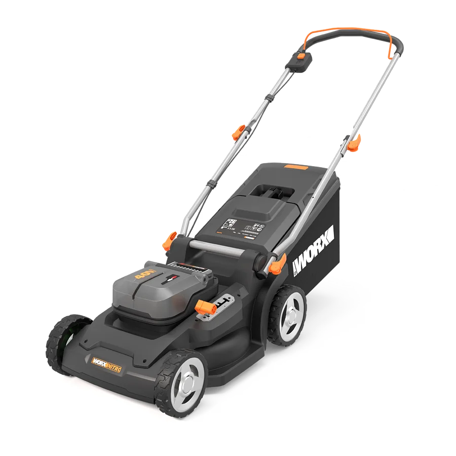 2x20V Akku-Rasenmäher 40cm WG745E
