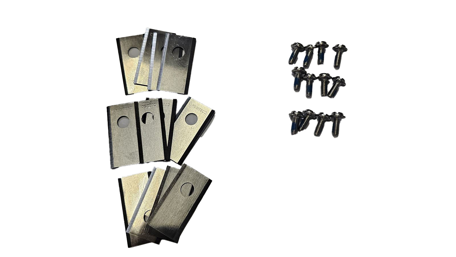 Worx WR210E (112) Ersatzmesser-Set mit Schrauben (je 12 Stück) (Original)