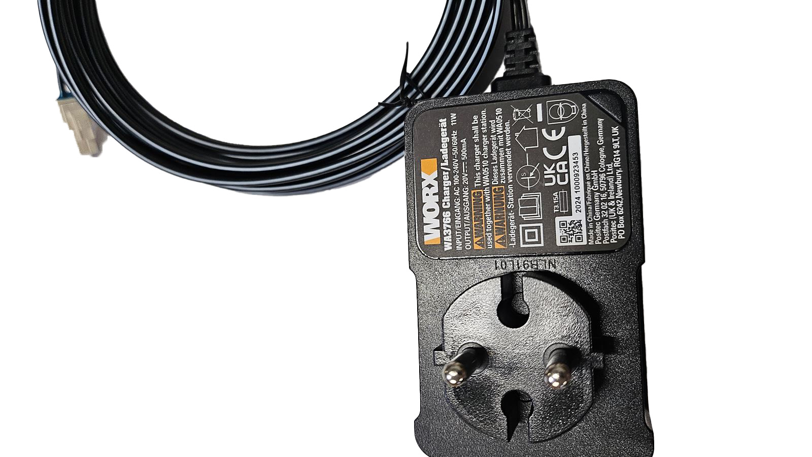 Worx WR130E (87) Netzteil / Ladegerät 100-240V/20V 11W WA3766 (Original)