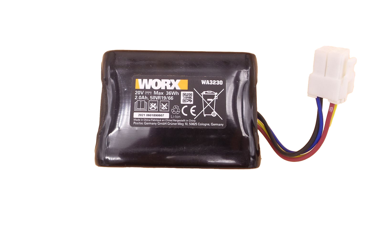 Worx WR090S (43) Akku 20V / 2,0Ah (Original)